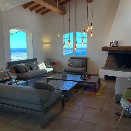Propriete Des Cistes - Magnifique Vue Panoramique Sur La Et Sur L'iles D'hyeres Piscine Privative Villa